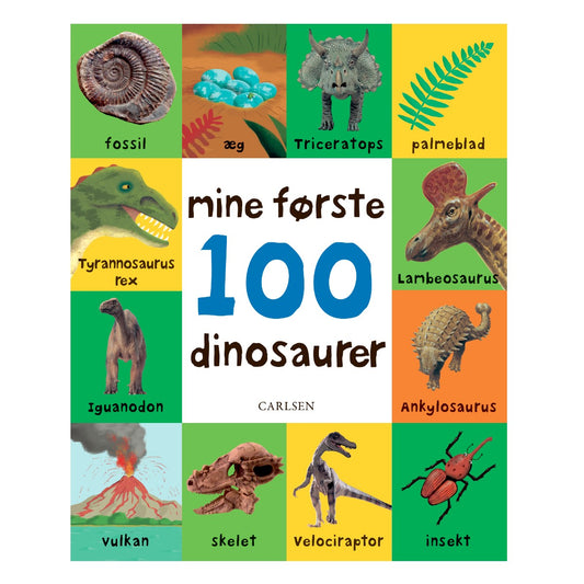 Papbog -  Mine første 100 dinosaurer