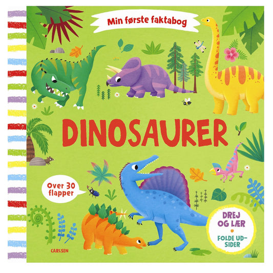 Papbog - Min første faktabog - dinosaurer