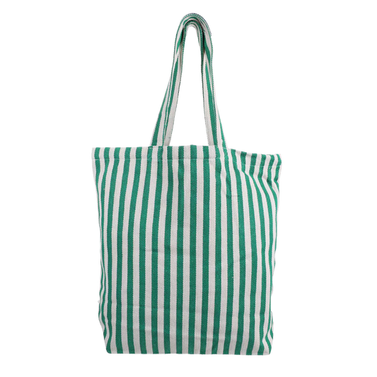 Net med grønne striber