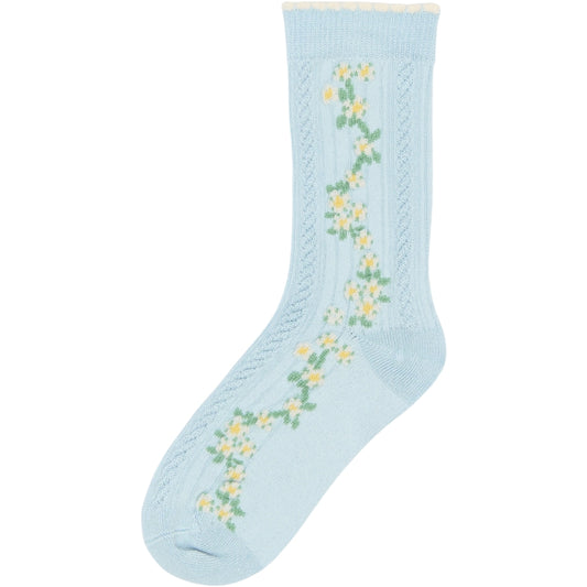 Mini Pop - bambus strømper - Clear Sky