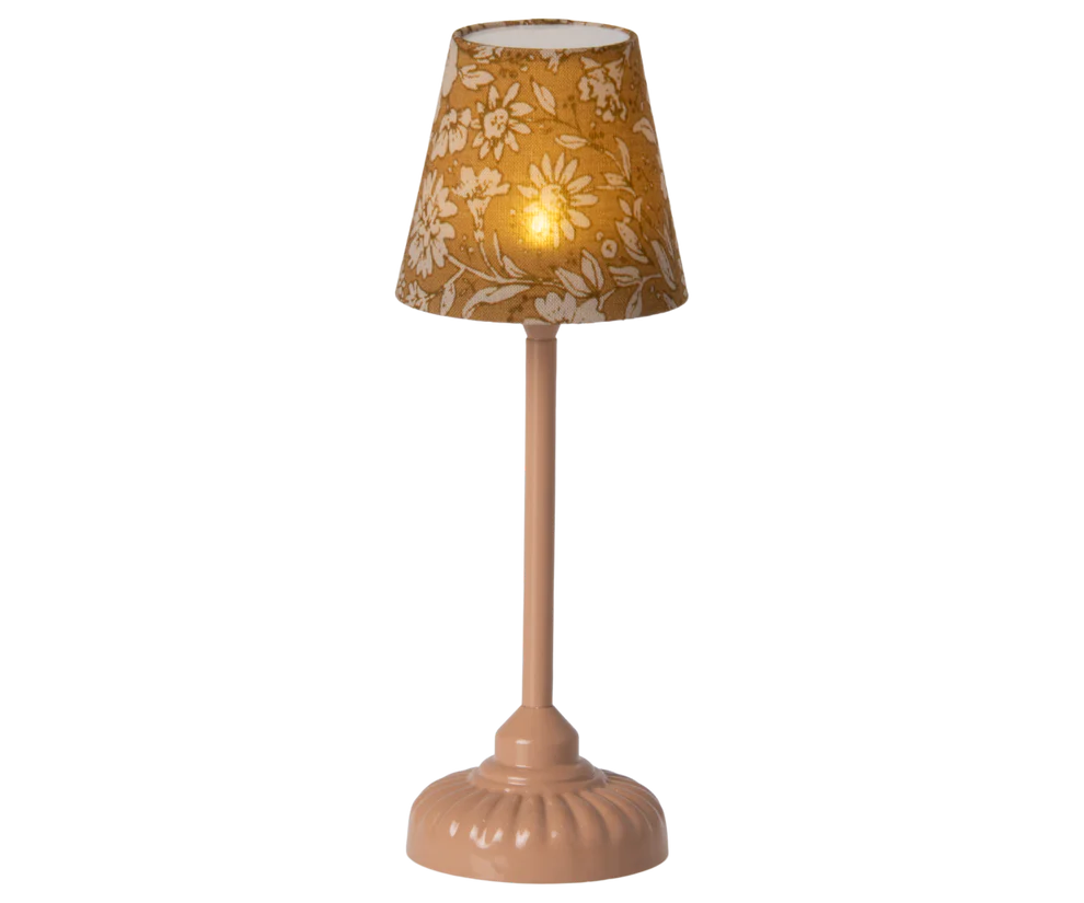 Maileg - Vintage gulvlampe - Mørk pudder