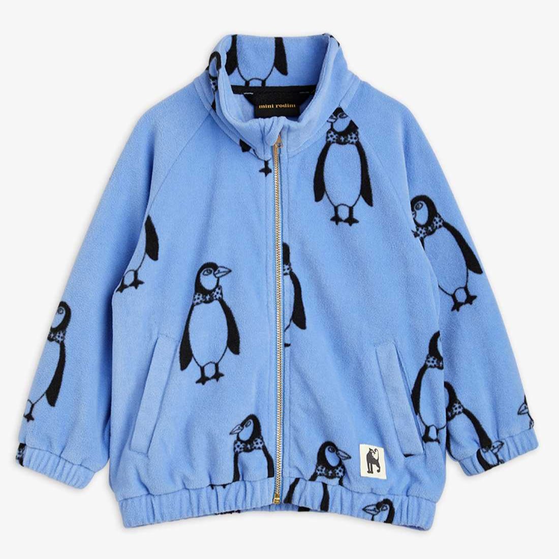 Mini Rodini - Penguin fleece trøje