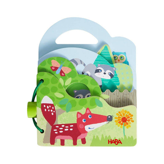 Haba -  Træ-babybog - Skovdyr