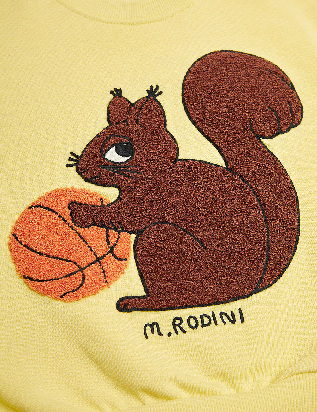 Mini Rodini - sweatshirt - Squirrel chenille emb