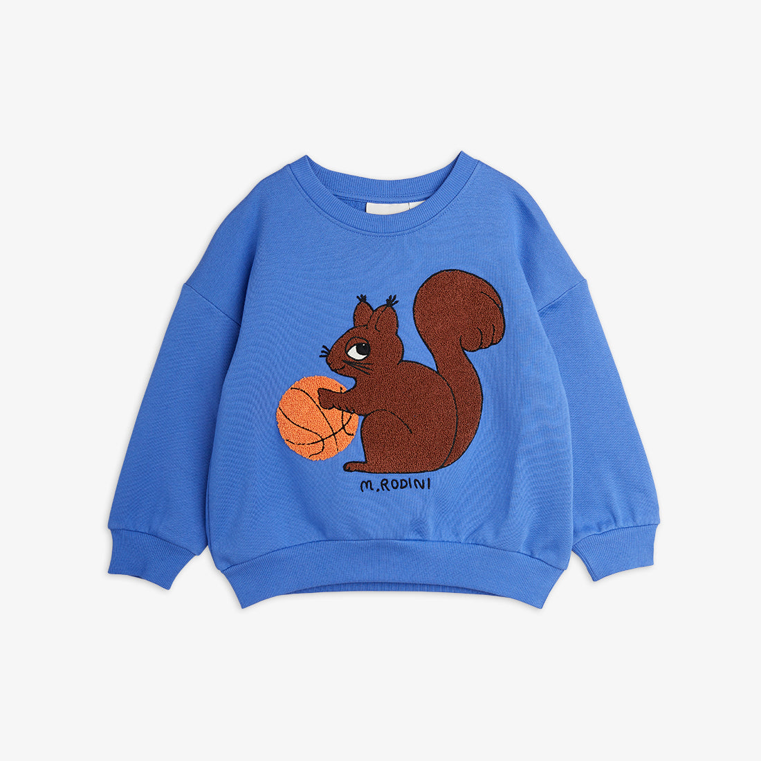Mini Rodini - sweatshirt - Squirrel chenille emb
