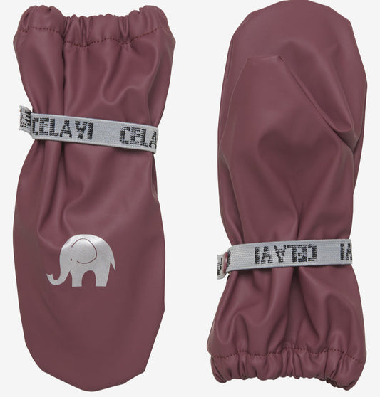 Celavi - vandtætte luffer - Rose Brown
