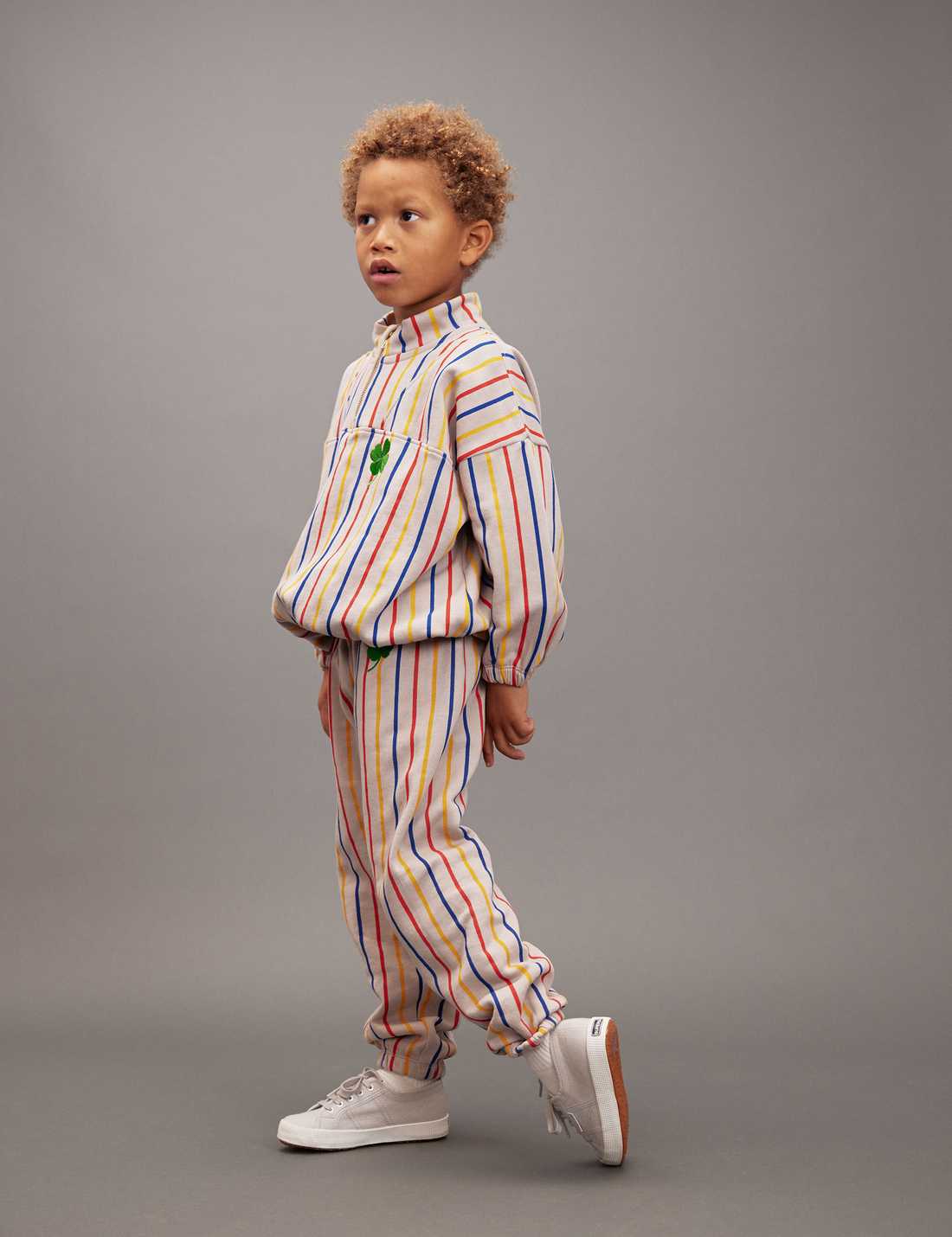 Mini Rodini - Clover emb sweatpants