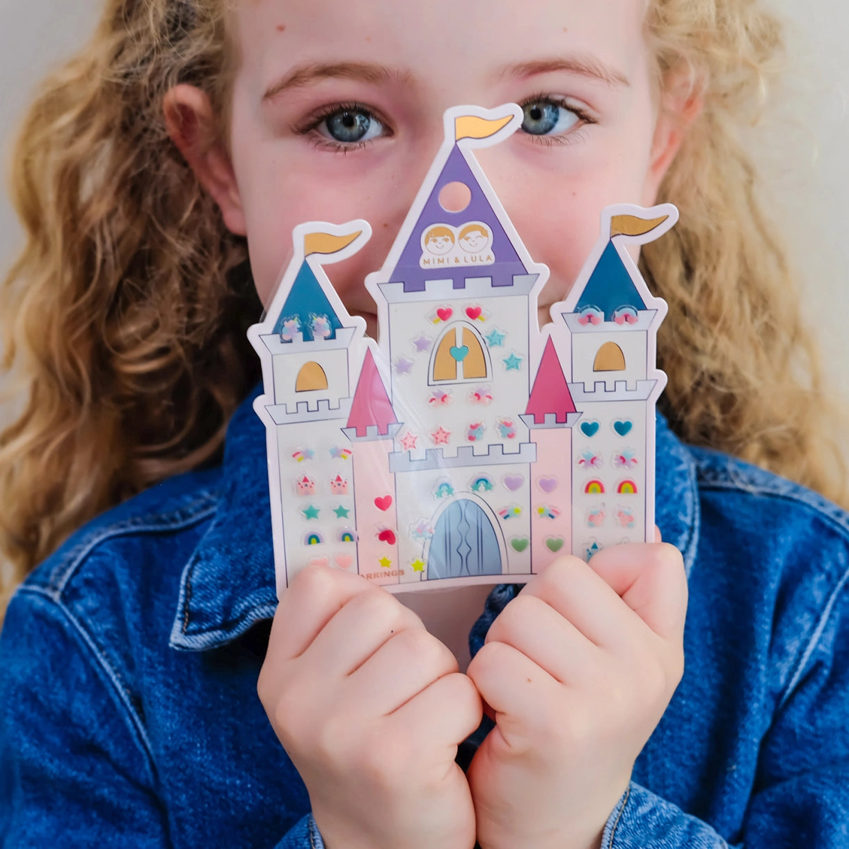 Mimi & Lula - Ørestickers 25 par - Rainbow Castle