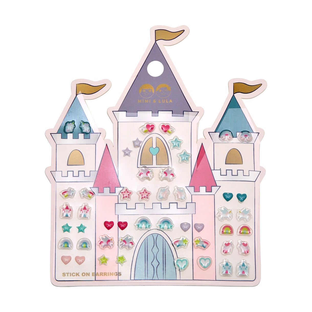 Mimi & Lula - Ørestickers 25 par - Rainbow Castle