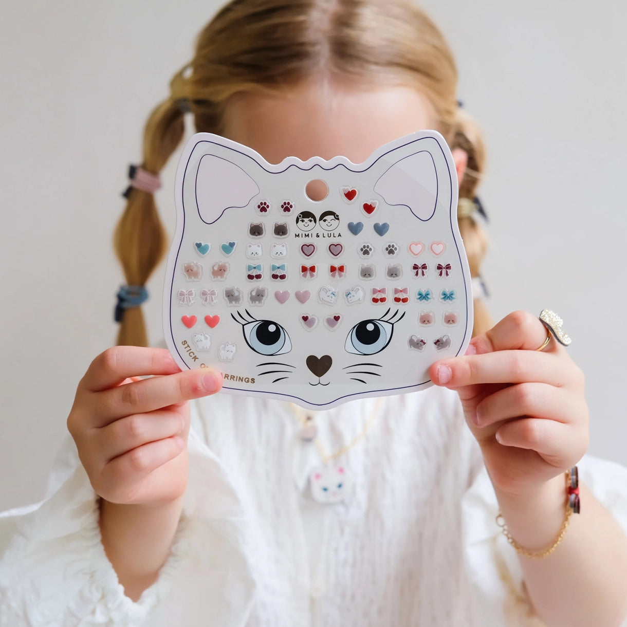 Mimi & Lula - Ørestickers 25 par - Kittybow