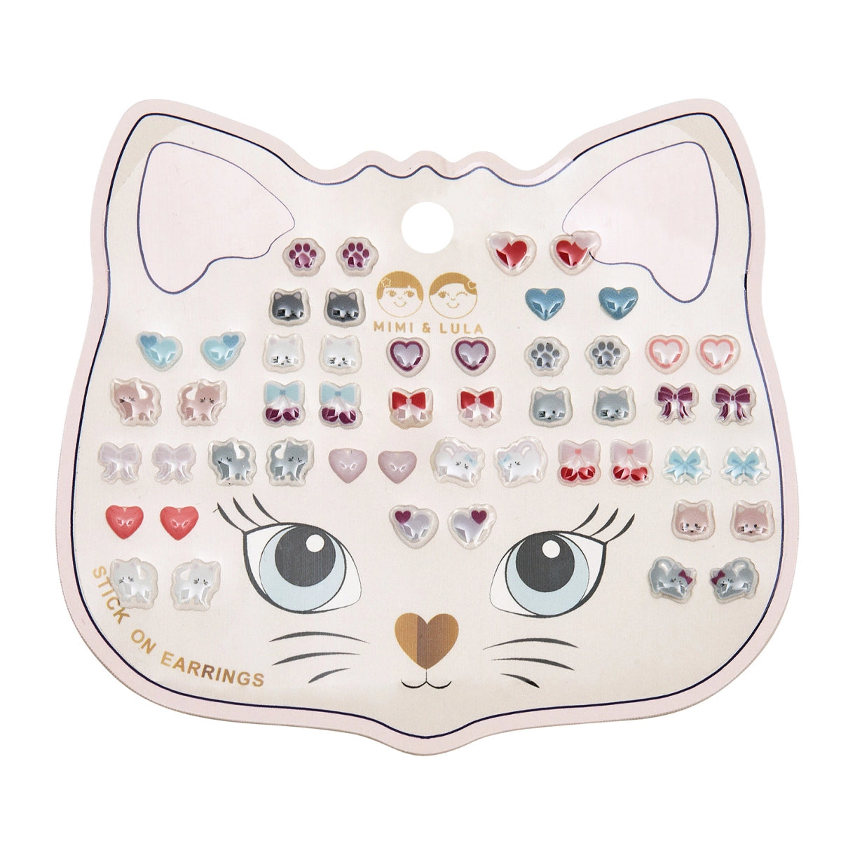 Mimi & Lula - Ørestickers 25 par - Kittybow