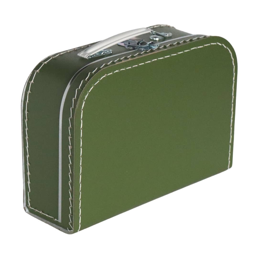 Kuffert - grøn - 25 cm