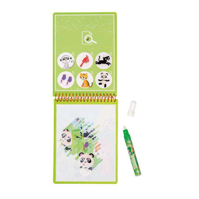 Dyreliv vandmalebog 5 sider m/pen