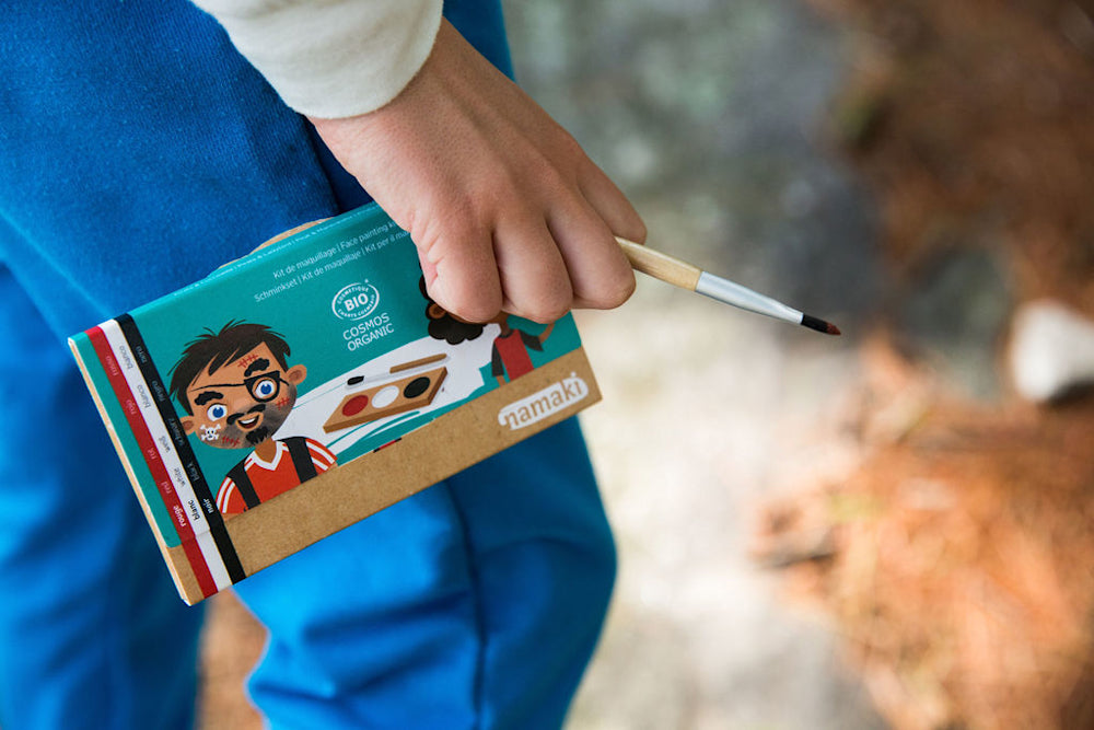 Namaki - ansigtsmaling - Pirat/Mariehøne