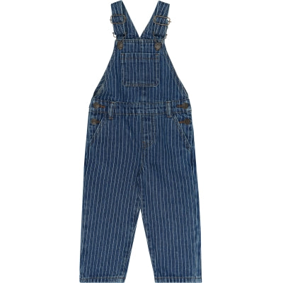 The new sibling - overalls  - denim stribet