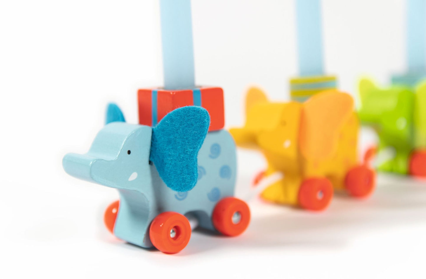 Goki - fødselsdagstog - caravan elephants