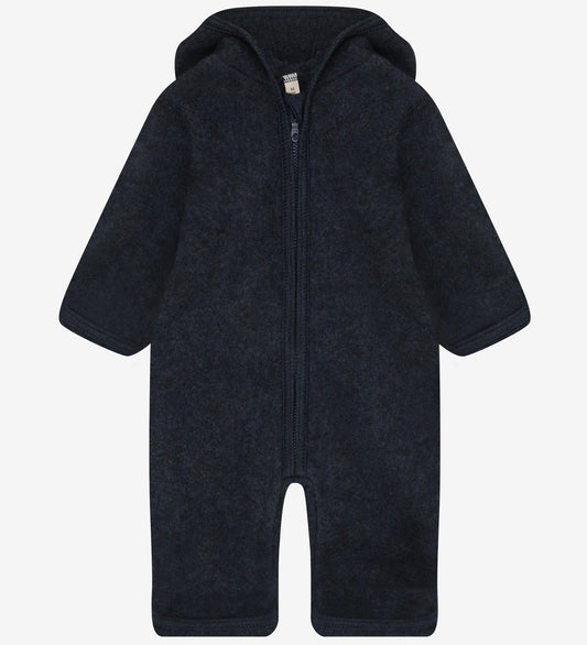 Huttelihut - køredragt - Navy Melange