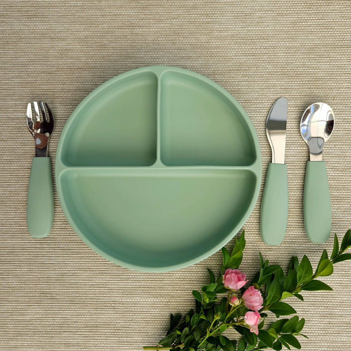 Summerville organic - børnebestik - grøn
