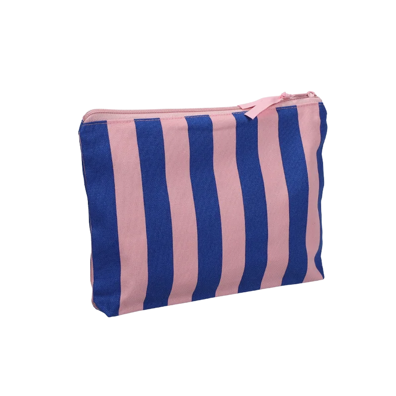 Pouch - lychee/cobalt