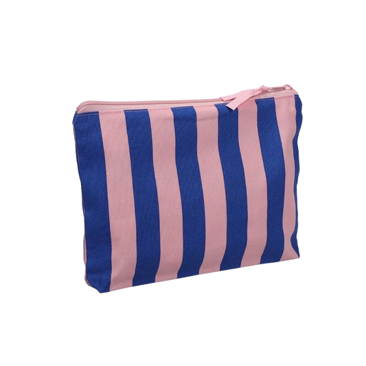 Pouch - lychee/cobalt