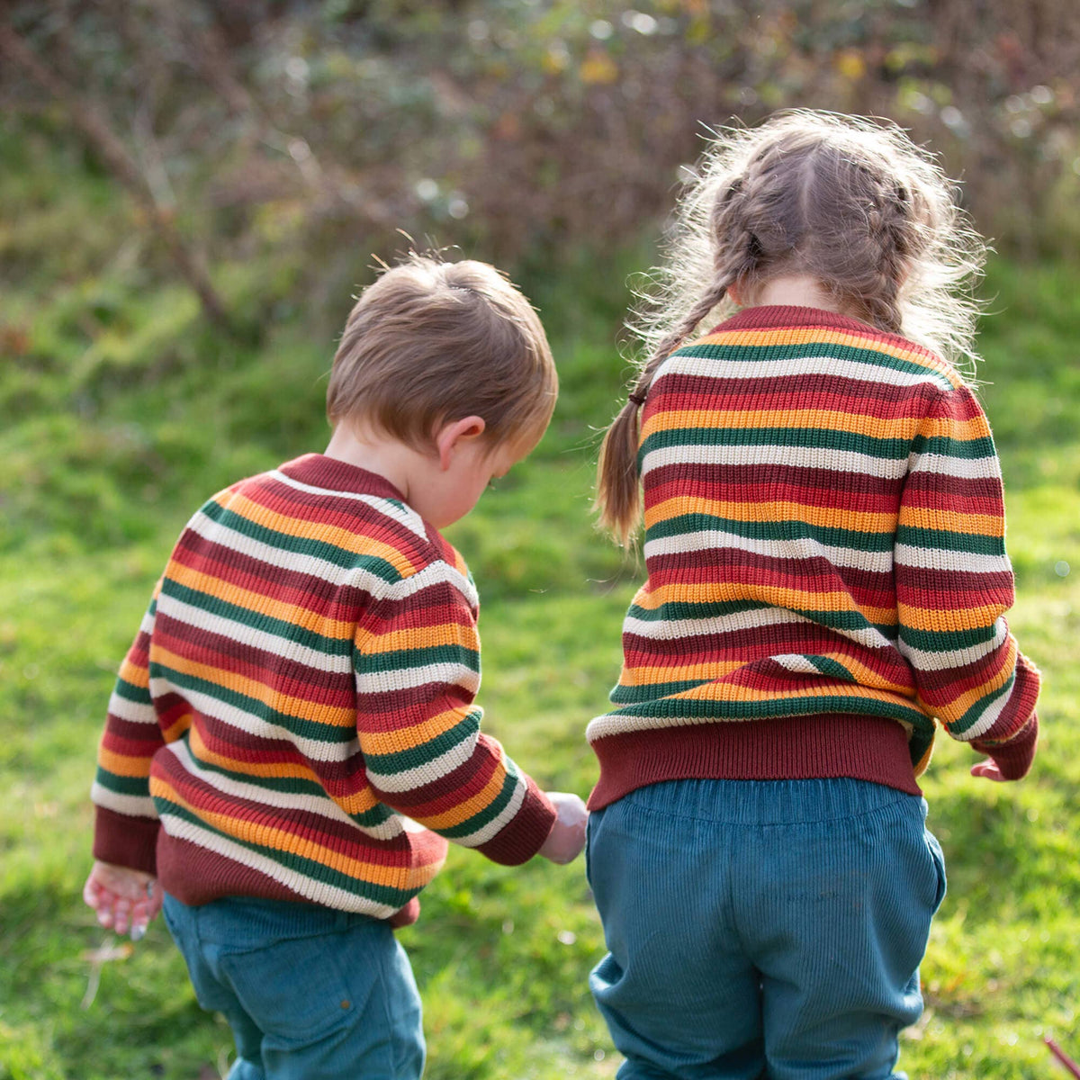Little Green Radicals - strikbluse - rainbow
