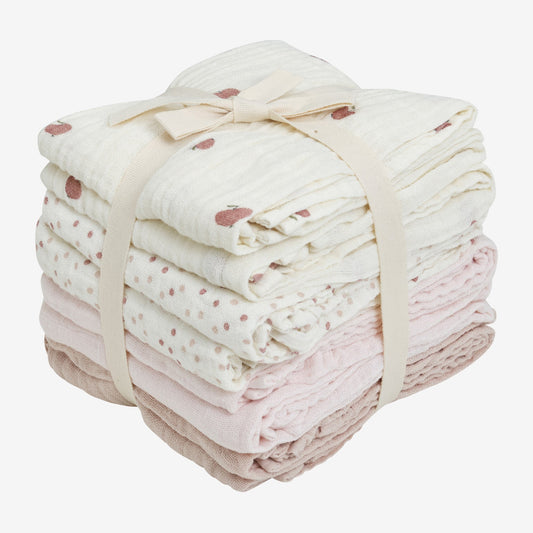 Pippi - 8 pak. stofbleer - Rose Dust