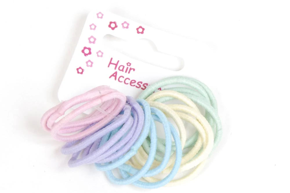 Molly & Rose - små hårelastikker - pastel