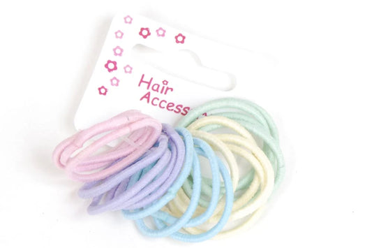 Molly & Rose - små hårelastikker - pastel