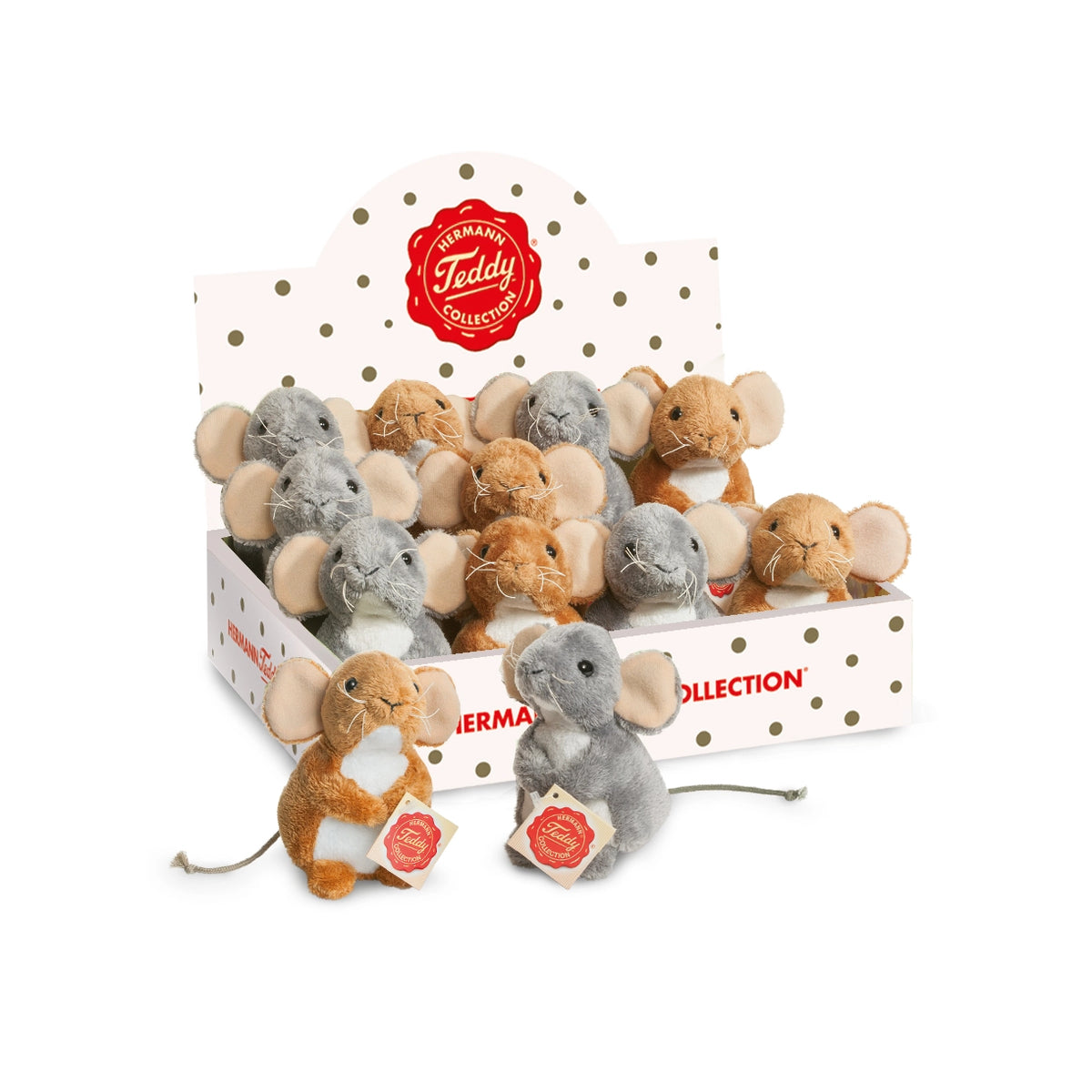 Teddy Hermann - Mus 11 cm