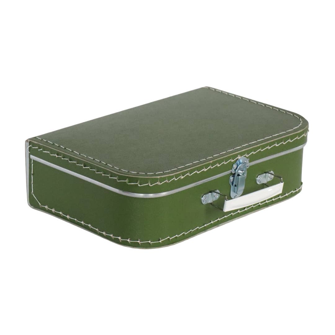 Kuffert - grøn - 30 cm