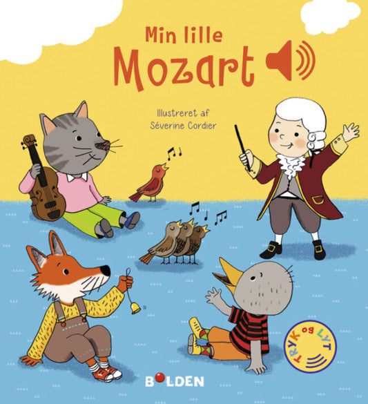 Bog - Min lille  Mozart -  En bog med lyd