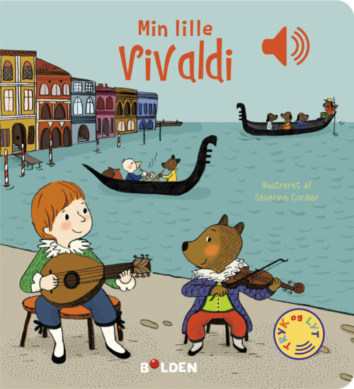 Bog - Min lille Vivaldi - En bog med lyd