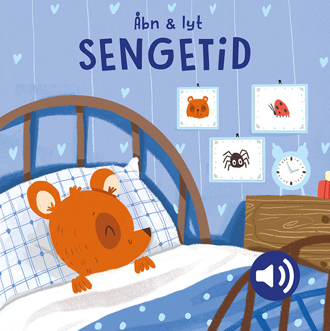 Bog - Åbn og lyt - Sengetid