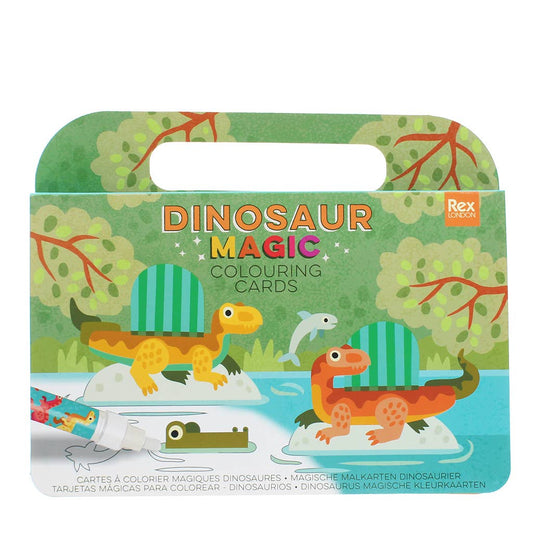 Rex - magiske vandmalekort - dinosaurer