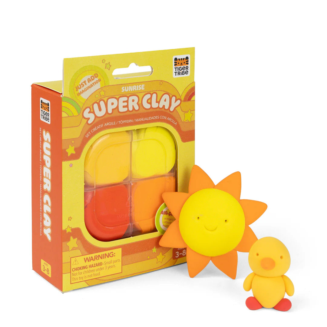 Tiger Tribe - Super Clay - gul/orange