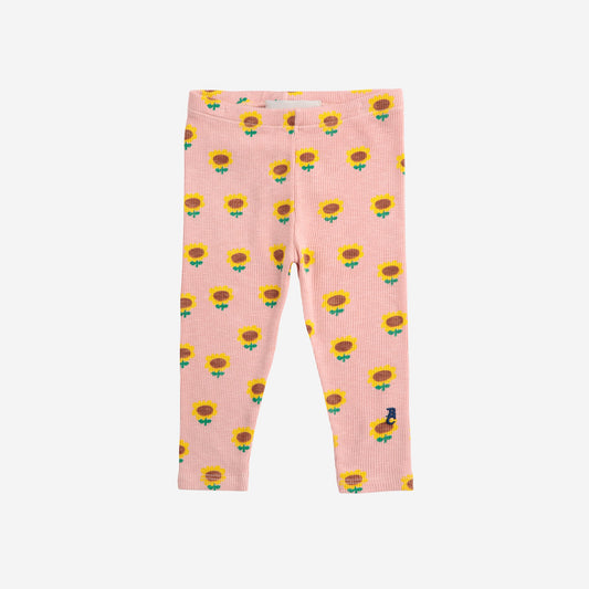 Bobo Choses - leggings- sunflower all over