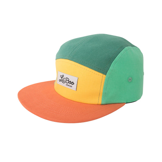 Lil'boo - kasket - orange/green
