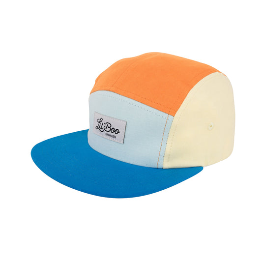 Lil'boo - kasket - pumkin/blue