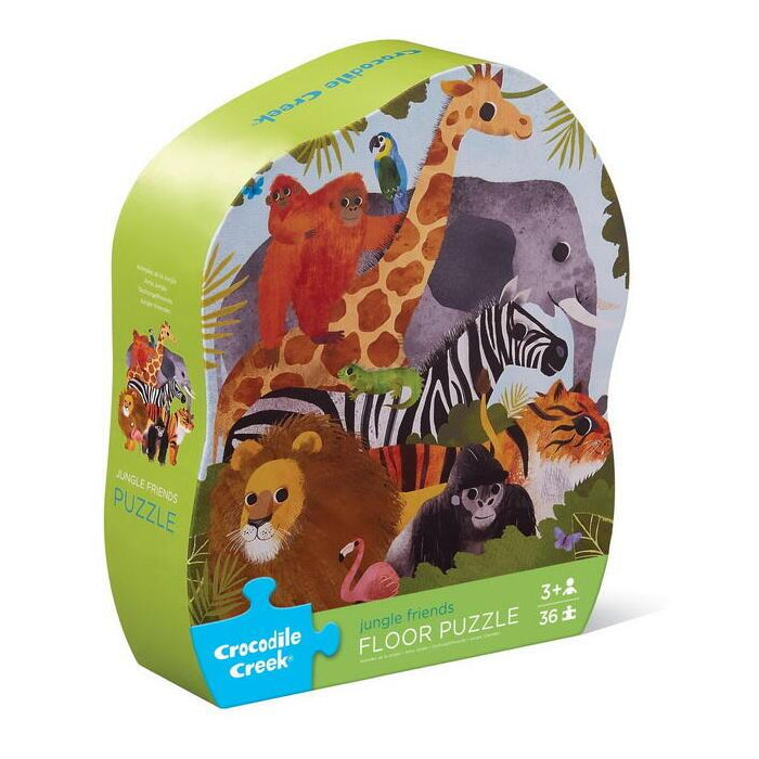 CrocodileCreek - Puslespil 36 brk. - Jungle Friends