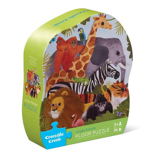 CrocodileCreek - Puslespil 36 brk. - Jungle Friends
