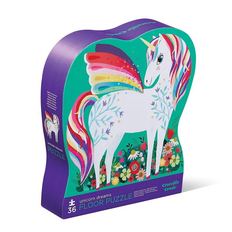 CrocodileCreek - Puslespil 36 brk. - Unicorn Dreams