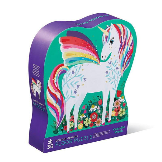 CrocodileCreek - Puslespil 36 brk. - Unicorn Dreams