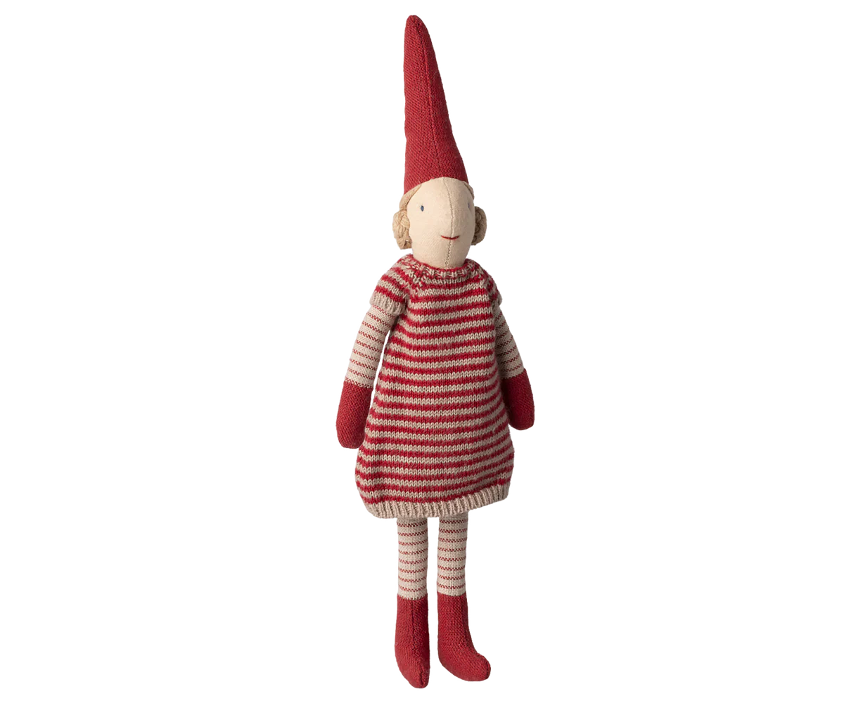 Maileg - Nisse, str. 1 - Strikket kjole