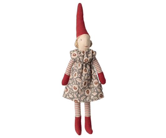 Maileg - Nisse, str. 1 - Vinter mint kjole