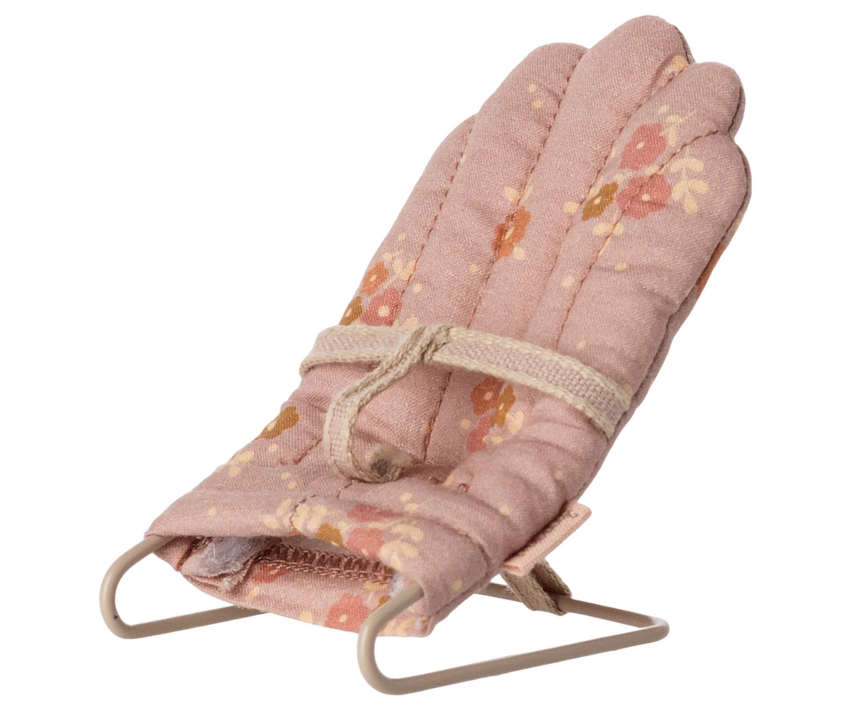 Maileg - skråstol - Rosa