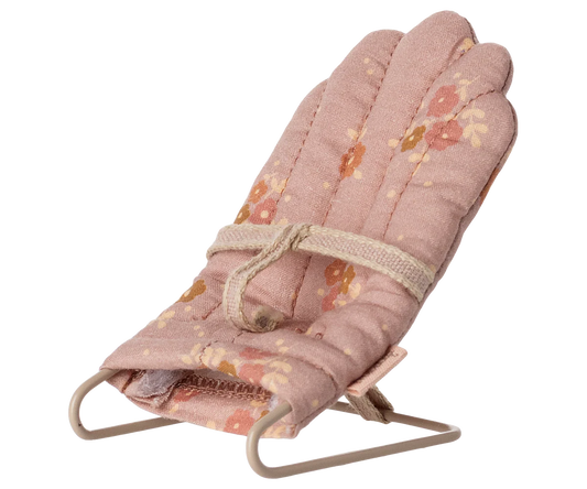 Maileg - skråstol - Rosa