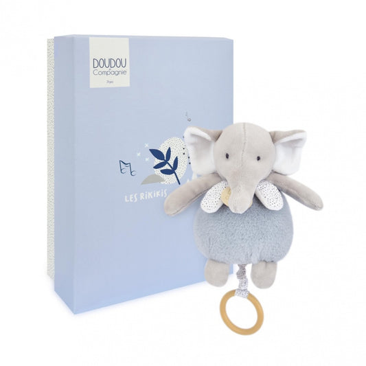 Doudou - spilledåse - elefant