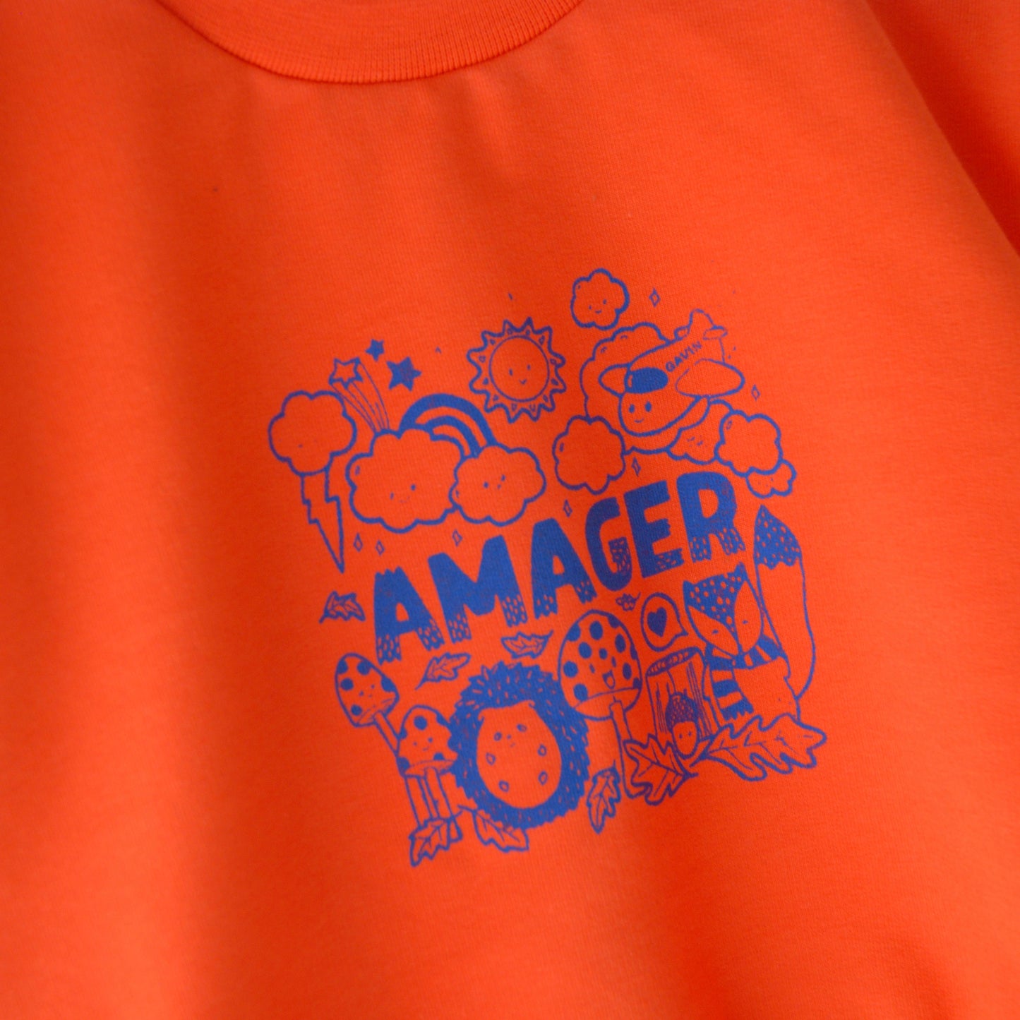 Gavin - Amager sweatshirt - orange
