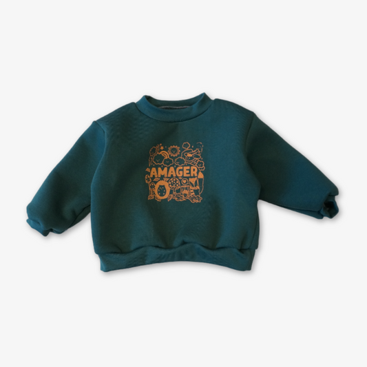 Gavin - Amager sweatshirt - grøn