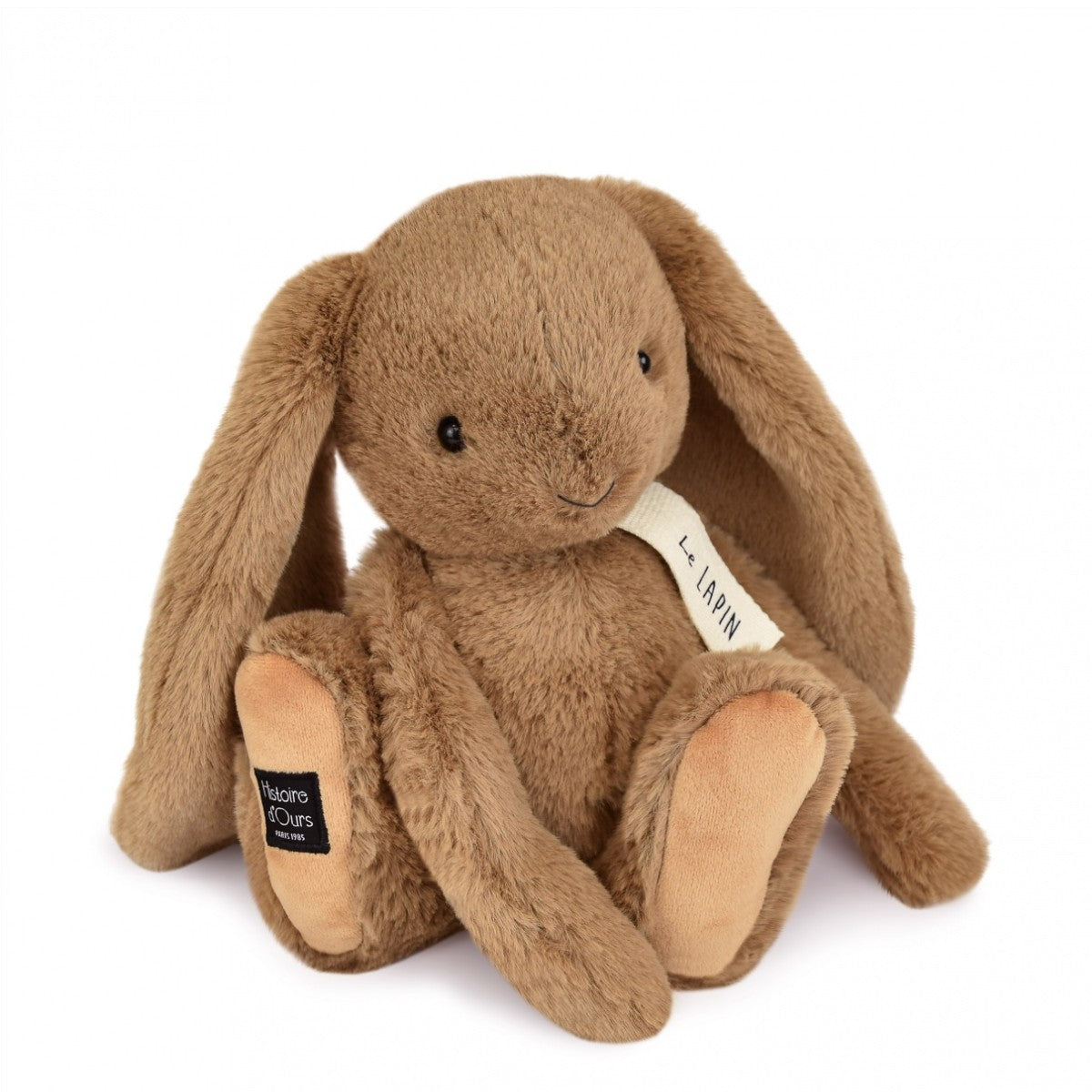 Doudou - kanin  50 cm - hasselnød